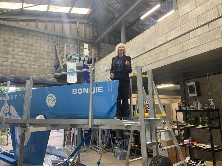 Bonnie is Christened