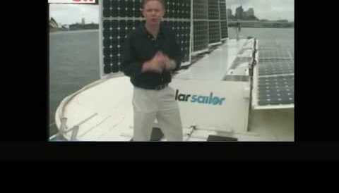 Hugh Riminton speaks with Robert Dane onboard SolarSailor