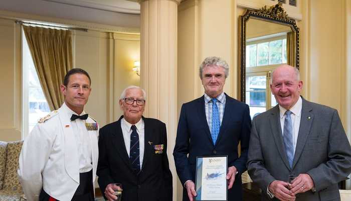 Ocius receives Spitfire Defence Fellowship